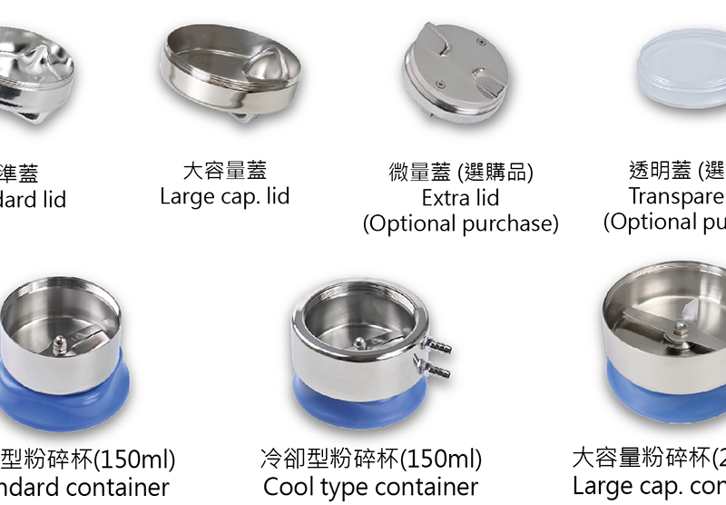 Nắp và buồng nghiền mẫu SM-3L