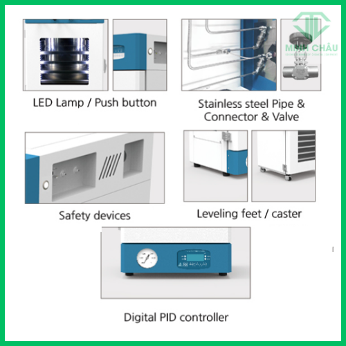 Tủ Sấy Chân Không SH-VDO-70NG 250°C Tu Say Chan Khong SH VDO 70NG 250°C