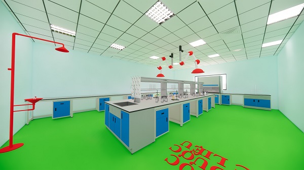 Bàn thí nghiệm sản xuất bởi công ty Minh Châu