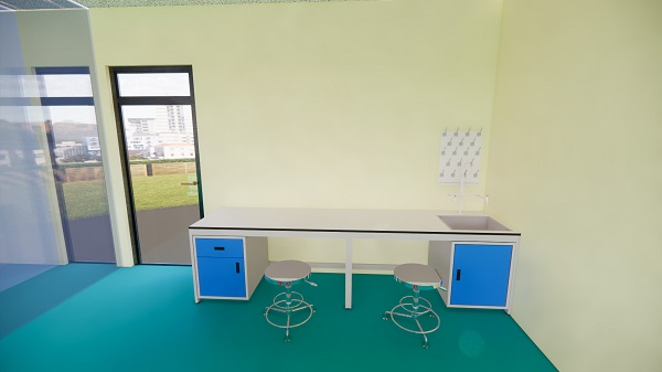 Bàn thí nghiệm sản xuất bởi công ty Minh Châu