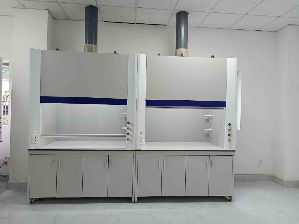 Tủ hút khí độc phòng thí nghiệm tích hợp đôi