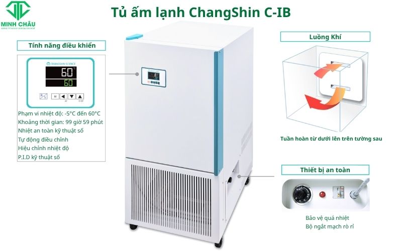Bảng điều khiển tủ ấm lạnh ChangShin C-IB