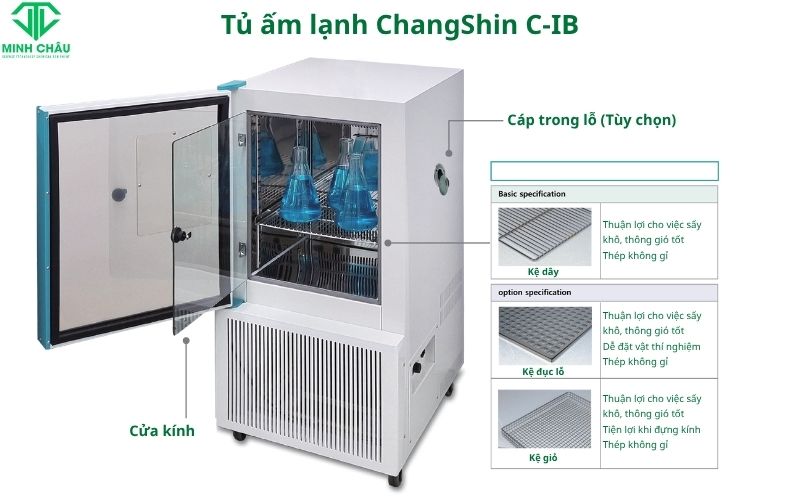 Kệ đựng bên trong tủ ấm lạnh changshin C-IB