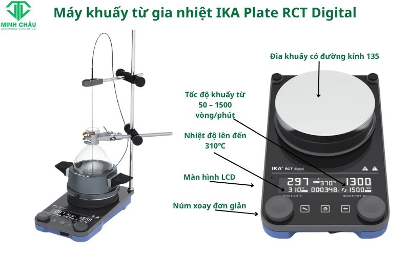 Thông số máy khuấy từ gia nhiệt IKA plate